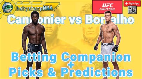 Cannonier Vs. Borralho Betting Odds, Prediction .